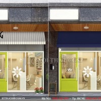 Thiết kế tiệm nail chị Minh - Hà Nội